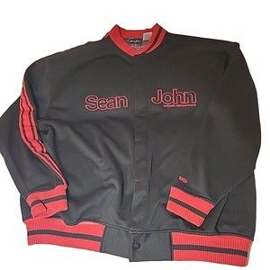 VINTAGE Sean John Bomber Varsity Urban Streetwear Jacket‎ 1969 Series Mens XXXL